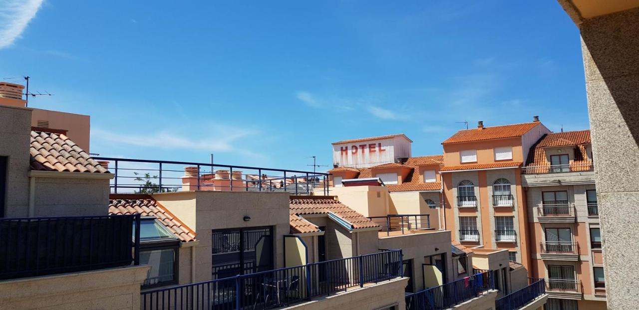 Piso Exterior A Escasos Metros De La Playa Panadeira Con Plaza De Garaje Apartment Sanxenxo Bagian luar foto