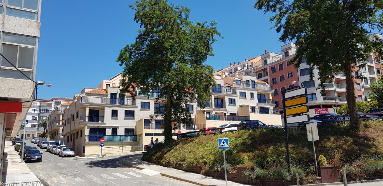 Piso Exterior A Escasos Metros De La Playa Panadeira Con Plaza De Garaje Apartment Sanxenxo Bagian luar foto