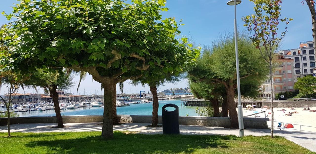 Piso Exterior A Escasos Metros De La Playa Panadeira Con Plaza De Garaje Apartment Sanxenxo Bagian luar foto